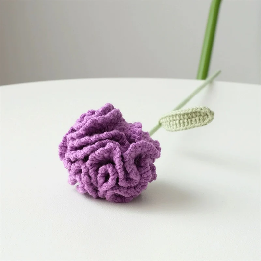 Handmade Crochet Carnation