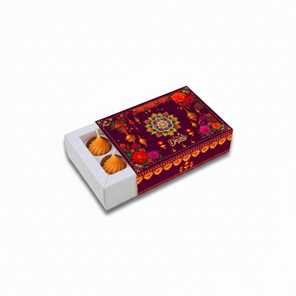 Diwali Modak & Laddu Candle Gift Set