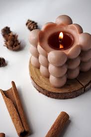 Handmade Bubble Candle