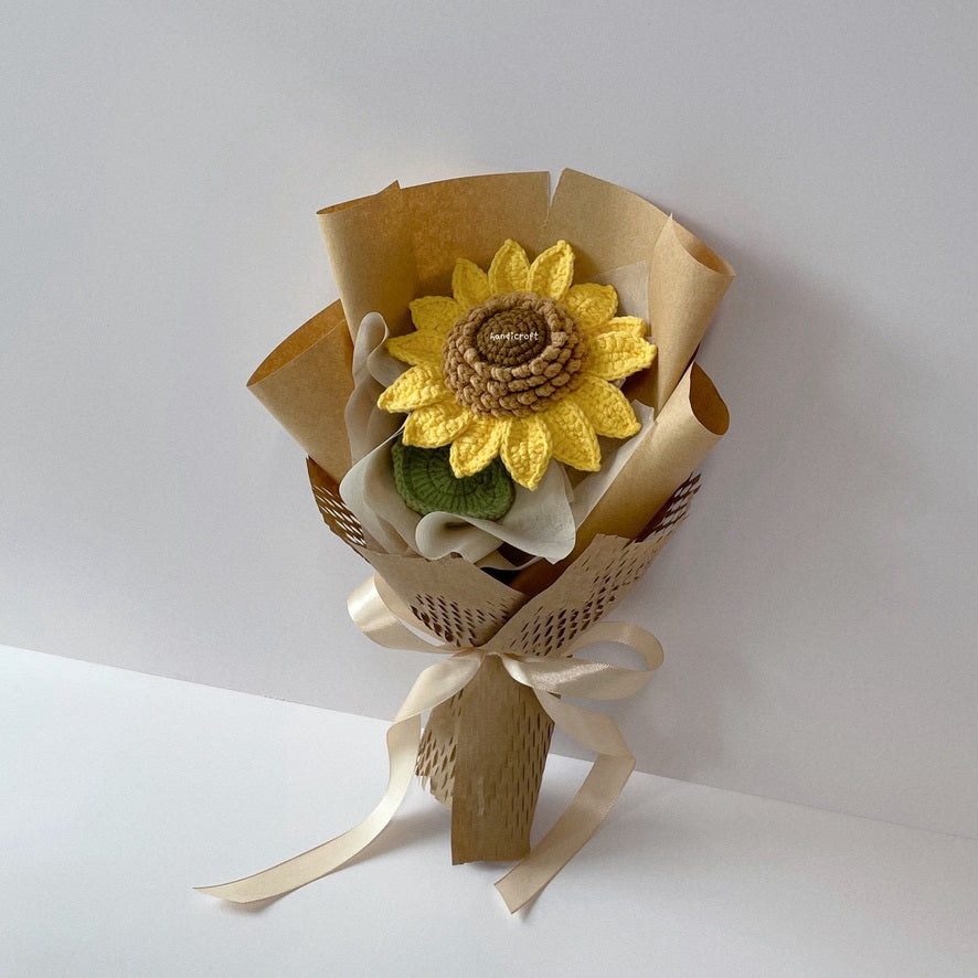 Large Double Layer Crochet Sunflower